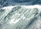 Sun reflecting off the bow wave. : Cape Horn