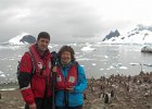 Us and penguins at Danco Island. : Danco Island