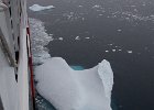 Small &#39;berg against the ship. : Danco Island