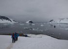 The climb to the top of Danco Island. : Danco Island