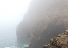 Misty view through Neptune&#39;s Window. : Whalers Bay