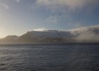 A brief sunny window between two banks of fog. : Deception Island
