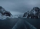 The Lemaire Channel in the gathering gloom. : LeMaire Channel
