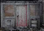 The back door of the base. : Stonington Island