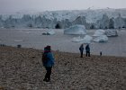 The glacier front - which used to touch the island. : Stonington Island