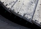 Detail of the planking on the row boat. : Horseshoe Island