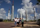 The rocket garden. : Florida, Places